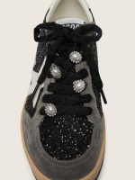 Women's gray and black Ball Star LTD in glitter with Skins - Image 3