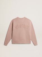 Powder-pink sweatshirt with reverse logo on the back - Jersey Capsule - Image 8