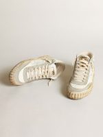 Men's Mid Star with ice-gray suede inserts and white star - Image 2