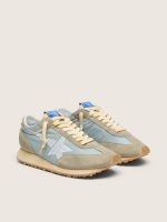 Men's Marathon with light blue nylon upper and pastel blue star - Image 2