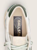 Women's Ball Star LTD in white leather with green star and Skins - Image 9