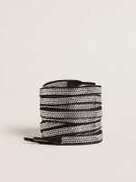Swarovski laces with contrasting white logo