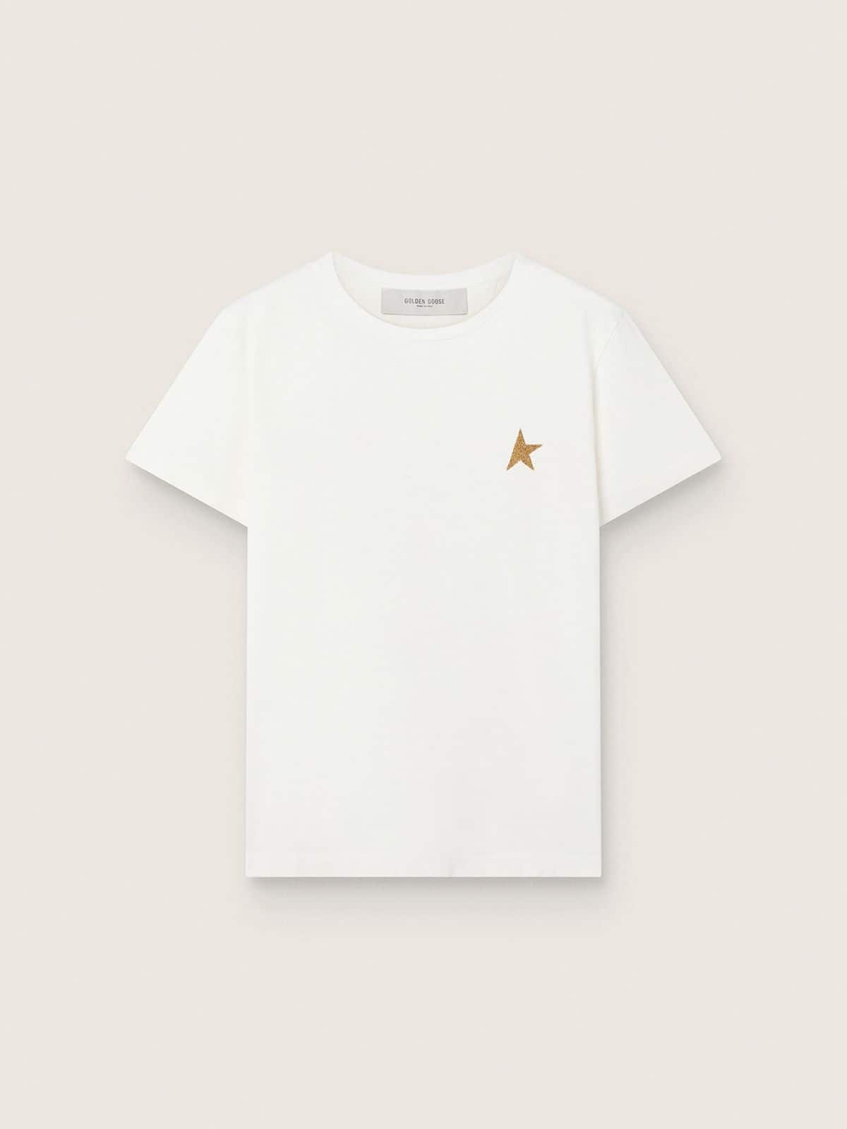 c7ef5adde7a36ac38d0956ef6f2695b20fe6d8d8bb3ca18c304812fb924295fe Women's T-shirt with print on the back - Image 1