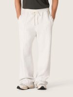 Star unisex sweatpants in gray melange fleece - Image 5