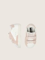 Baby School in nappa with pink suede star and mascot print - Image 3