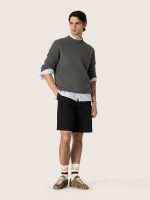 Men's Marathon Speed in beige and black leopard-print pony skin with black leather star - Image 7