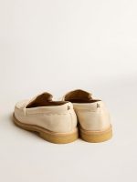 Jerry loafer in butter-white leather - Image 4
