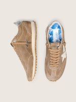 Men's Marathon in tobacco suede with white star - Image 3