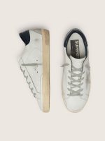 Women's Super-Star with suede star and blue heel tab - Image 4