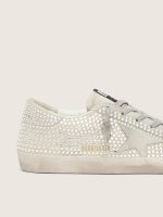 Super-Star in nubuck with Swarovski crystals and ice-gray suede star - Image 4