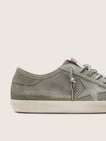 Men's Super-Star LTD in green perforated suede with matching suede star - Image 4
