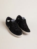 Women's Super-Star in black pony skin with black Swarovski crystals and black suede star - Image 2