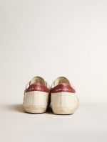 Men's Super-Star LTD in suede with green metallic star and red heel tab - Image 4