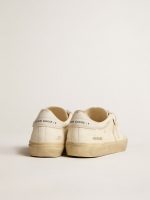 Women's Soul Star in white nappa with white leather heel tab - Image 4