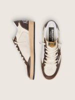 Men's Ball Star in nappa and mesh with suede star and brown leather inserts - Image 3