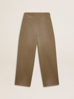 Women's khaki cotton pants - Image 6
