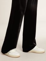 Ball Star with ice-gray suede star and glossy black leather heel tab - Image 3