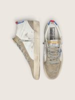 Men's Mid Star with blue leather star and dove-gray suede inserts - Image 4