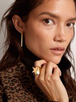 Ring in antique gold color - Image 3
