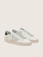Men's Stardan with star in ice-gray suede and blu-navy heel tab - Image 2