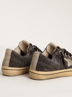 Men's V-Star in black canvas with ice-gray star and heel - Image 5