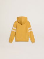 Kids' yellow sweatshirt with vintage print - Image 6
