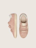 Young Old School in pink suede with platinum metallic leather star - Image 3