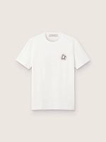 Women's T-shirt with print on the back