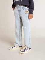 Boys' light denim jeans - Image 2