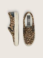 Men's VCE Penstar in leopard-print pony skin with black leather heel tab - Image 4