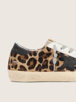 Women's Super-Star in leopard print leather - Image 5