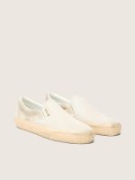 Women's VCE Penstar in beige suede and pearl-colored sequins - Image 2