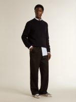 Men's True-Star in silver sequins with black star and silver leather heel tab - Image 9