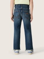 Boys' denim jeans with a raw edge and embroidery - Image 7