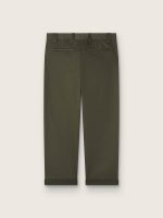 Military-green Golden Collection chinos - Image 2