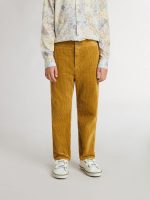 Boys' tobacco-colored chino pants with embroidery - Image 2