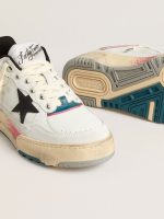 Men's Forty2 with black star and silver foiled leather heel tab - Image 4