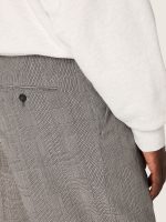 Men's slim-fit pants in gray Prince of Wales check - Image 4