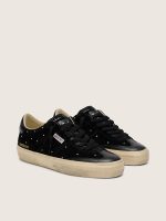 Women's Soul Star in black suede with silver Swarovski - Image 2