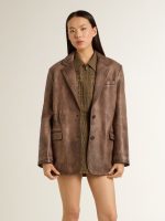 Women's wool bomber jacket - Image 3
