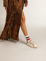 Women's Super-Star with perforated star and midnight blue heel tab - Image 3