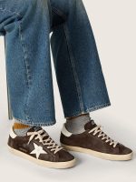 Men's Super-Star in brown suede with white star - Image 3