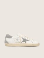Women's Super-Star with silver Swarovski crystal star and heel tab
