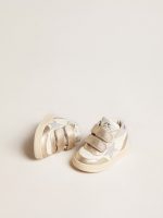June Junior in nappa and metallic leather inserts with glitter star - Image 2