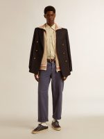 Men's chinos in blue with a lived-in effect - Image 3