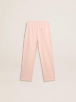 Girls' pink joggers with print - Image 5