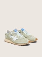 Men's Marathon in sage-green nylon with white star - Image 2