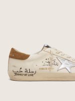 Men's Super-Star LTD in nappa with metallic silver star and all-over lettering - Image 4