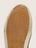 Women's Slide LAB sneakers in tobacco-colored suede with crystals and tobacco-colored suede star - Image 5