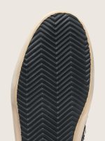 Women's Mid Star in black glitter with dove-gray suede star and heel tab - Image 6